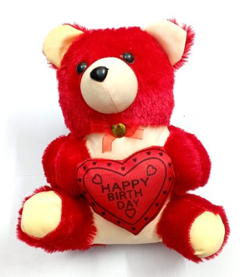 Woolen Teddy Bear Soft Doll-Happy Birthday To You - Toy